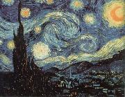 Vincent Van Gogh nuit etoilee oil painting reproduction